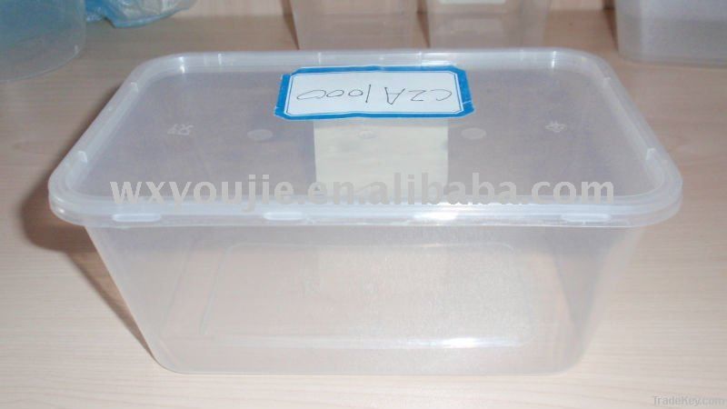 Disposable Sealed Plastic Microwaveable Containers