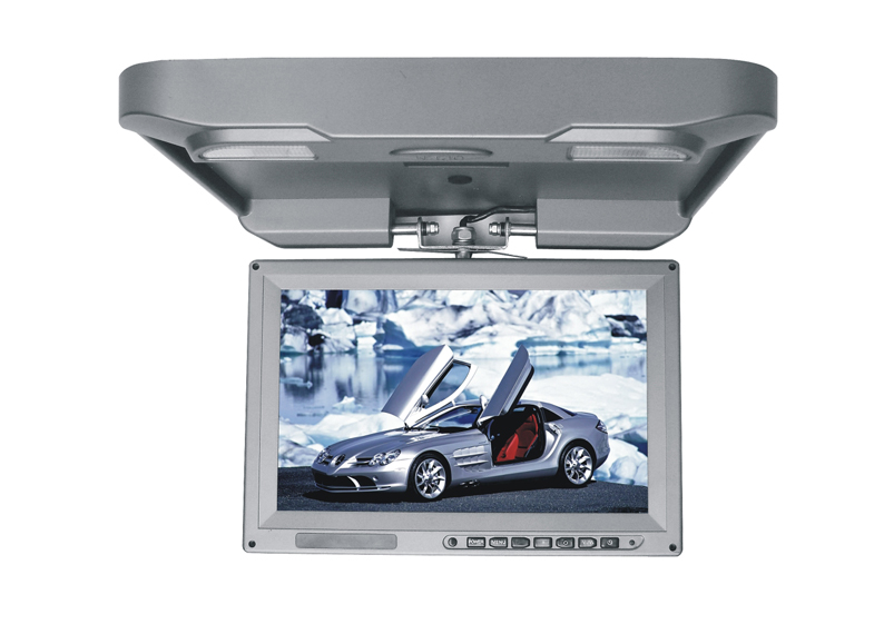 9.2 Inch, Car Roofmount TFT LCD Monitor, With TV