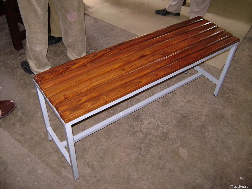 Commercial Use Metal Bench