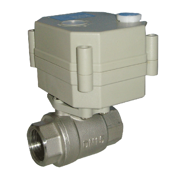 2 way motorised stainless steel ball valve for HAVC