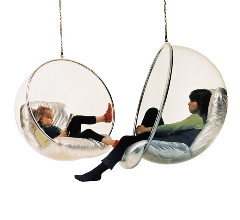 Clarity ball chair