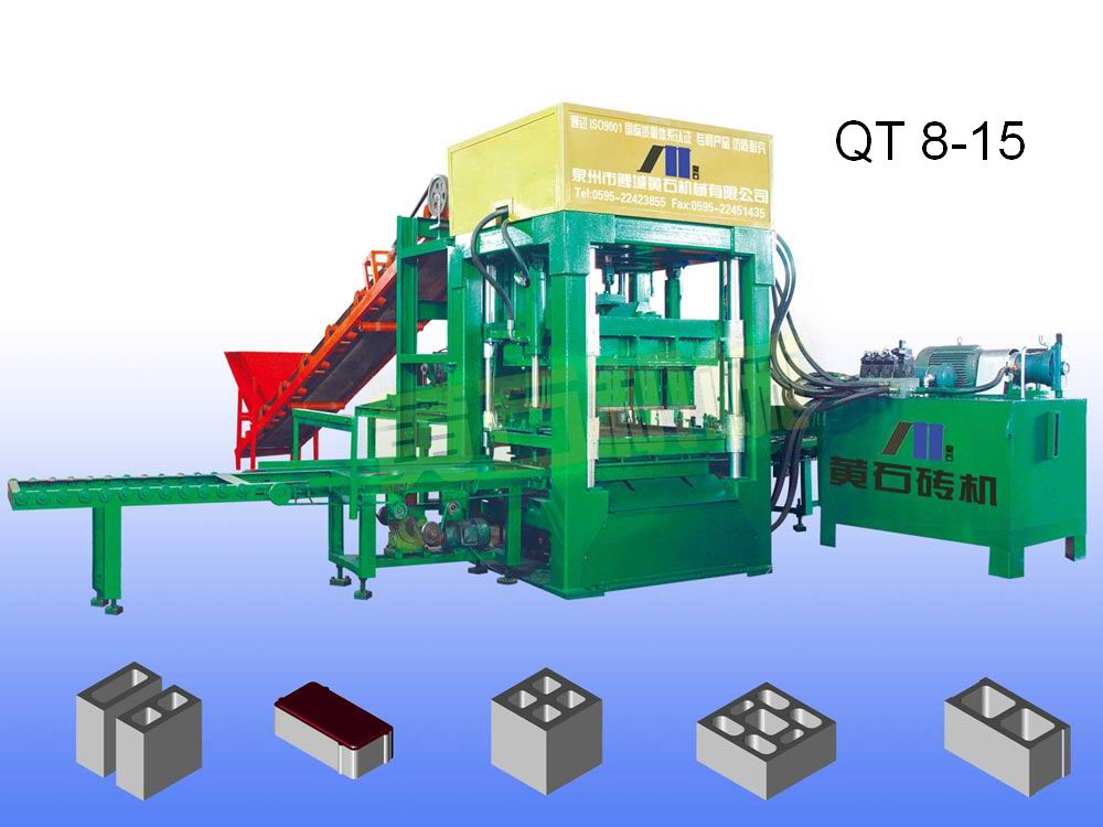 QT8-15 Fully Automatic block machine(block making machine)
