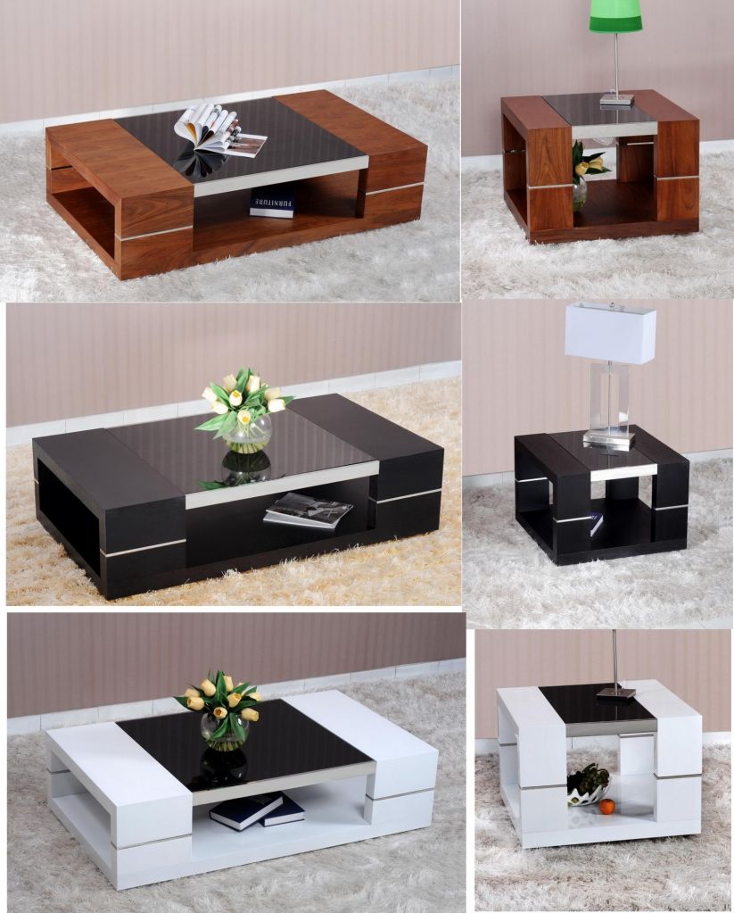 Modern wood Coffee Table, High glossy Coffee Table, MDF Cocktail Table