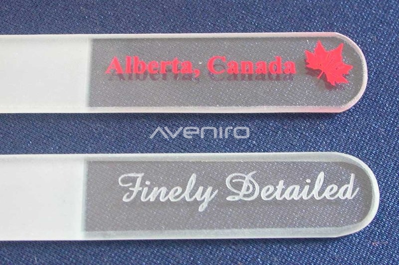 Promotional GLASS NAIL FILES