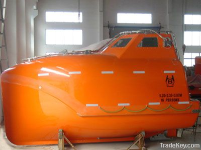 7.5m Free Fall Lifeboat with Davit (HYB75FC)
