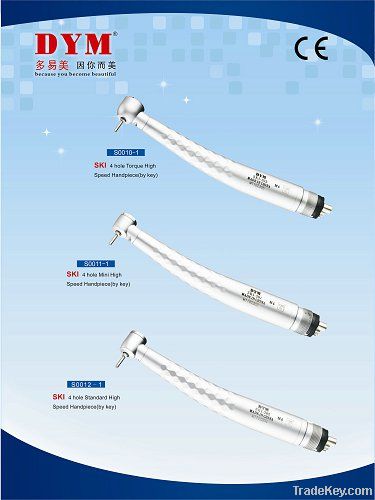 China dental suppliers SKI dental push button high speed handpiece