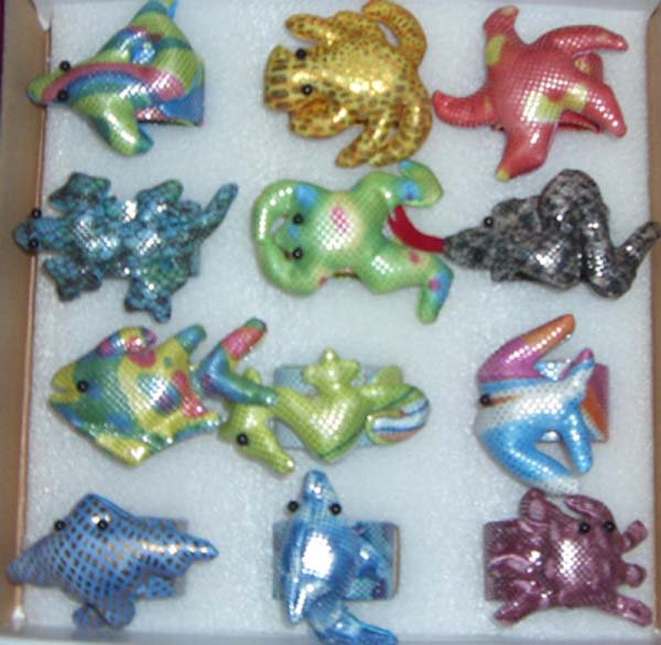 Mini Plush Glitter Sea Animals