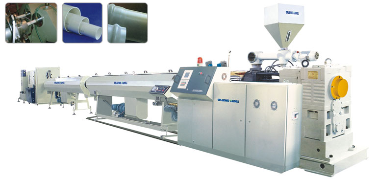 UPVC pipe extrusion line