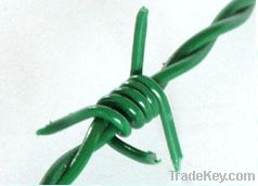 pvc coated barbed wire
