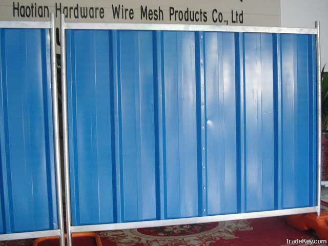 steel hoarding panels(factory   