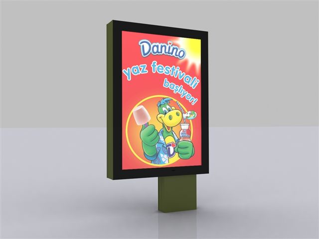 display moving sign and advertisement materials