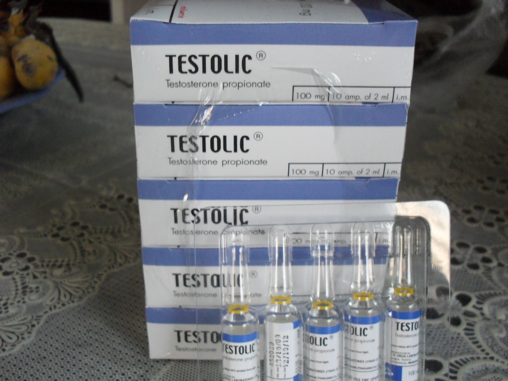 TESTOLIC (TEST PROP.) 10X2ML AMPS=$25US