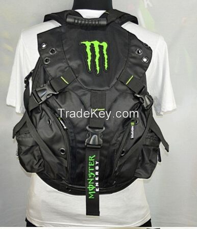 high quality racing motorcycle helmet backpack bag Monster Energy