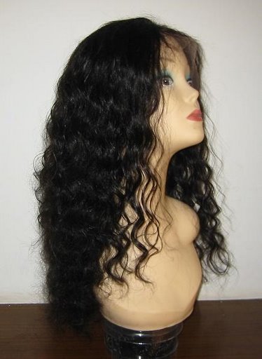 100% remy human hair full lace wig
