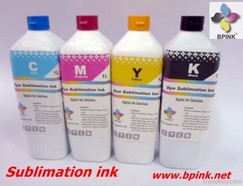 Dye sublimation ink for textile printing