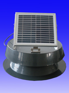 solar attic fan , solar gable fan
