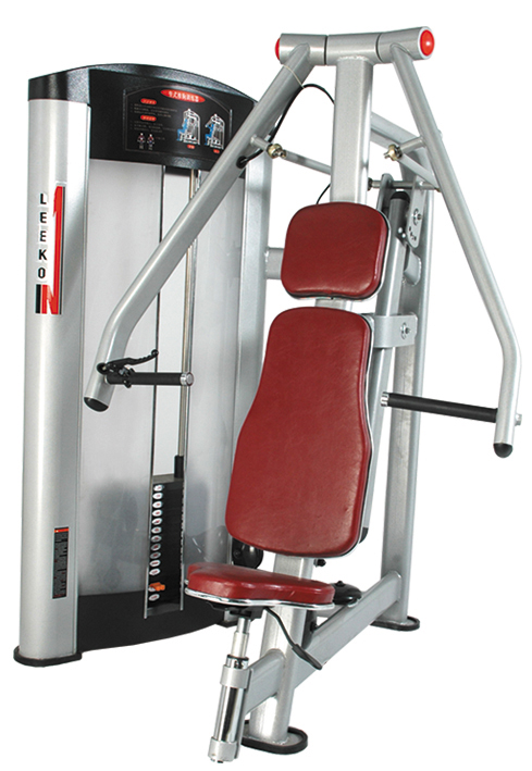 seated chest press fitness machine
