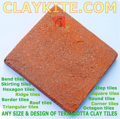 Terracotta tiles (Handmade)