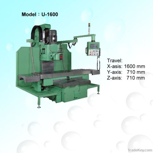 UNIVERSAL MILLING MACHINE-MODEL:U-1600