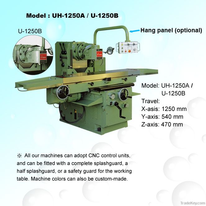 Bed Type Universal Milling Machine