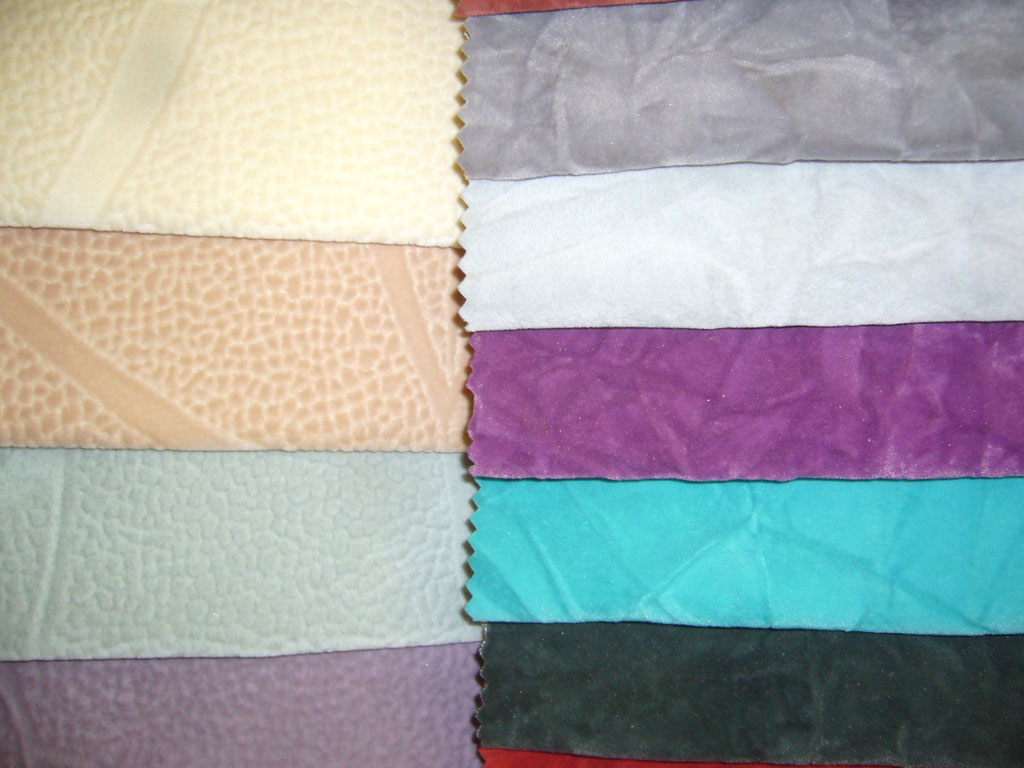 tricoted flocking fabric