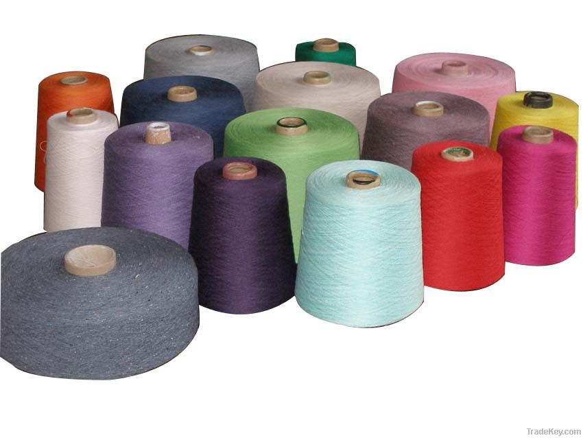 Cotton & Polyester Blended Yarn