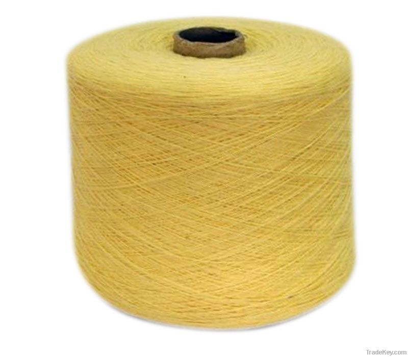 Corn fibre blended yarn
