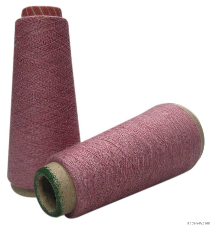 Cotton viscose blended yarn
