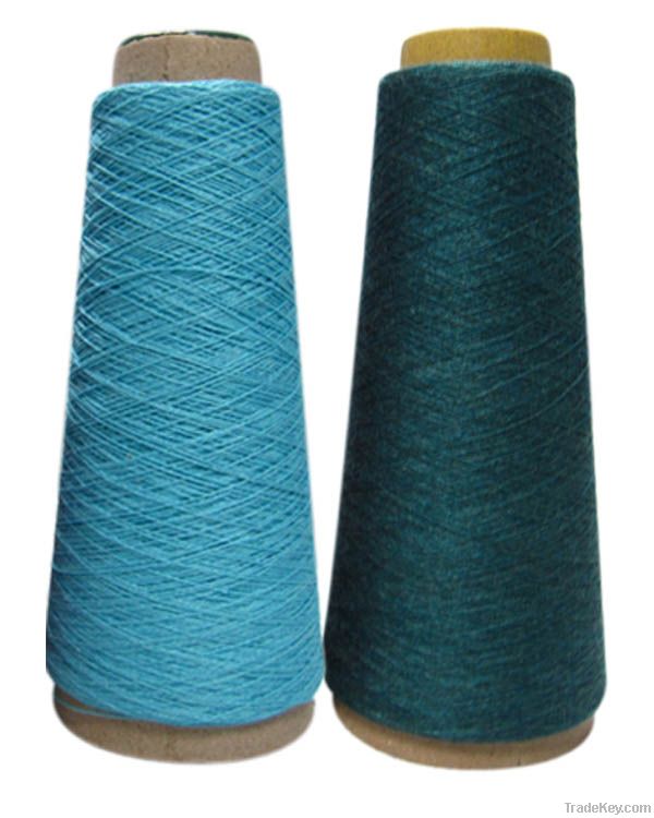 Polyester viscose blended yarn