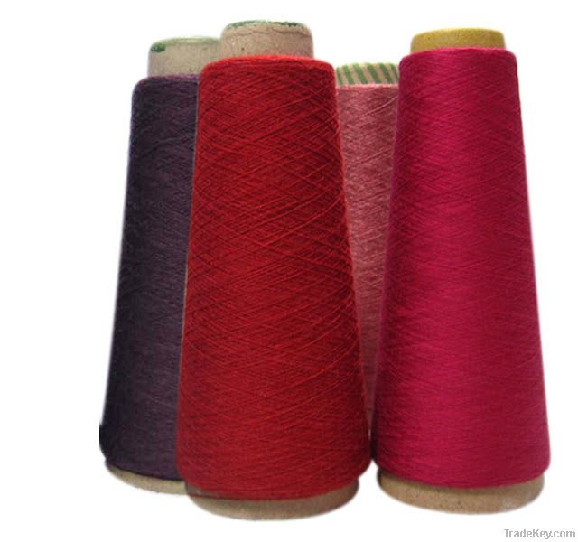 Nylon rabbit hair blended yarn