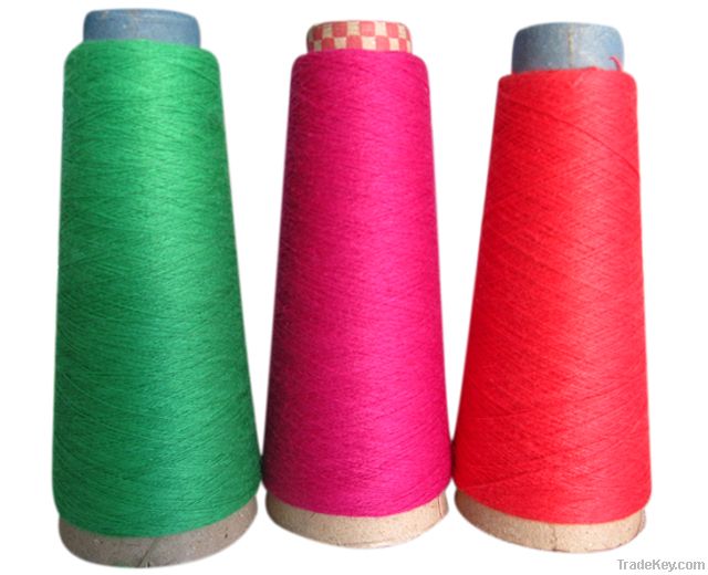 Viscose nylon linen blended yarn