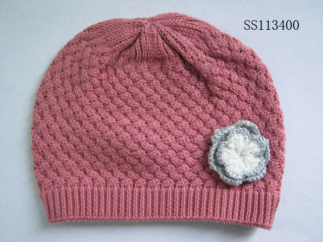 hand-knitted hat