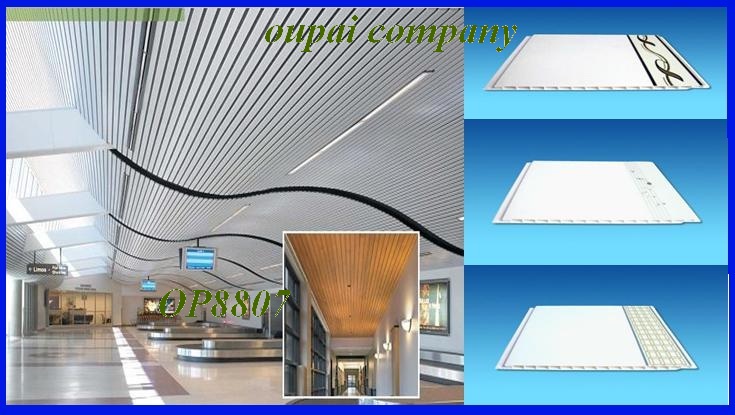 Direct manufacturer and supplier of PVC ceiling from China