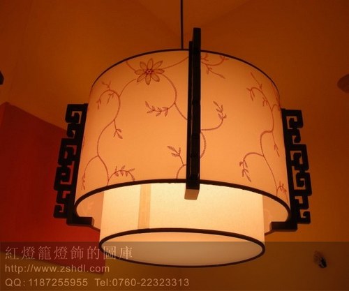 wooden lamp pendant lamp iron lamp decorate lamp2