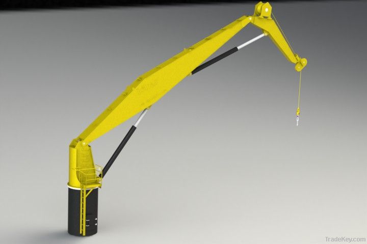 Knuckle Boom Deck Crane