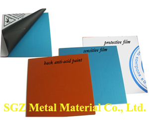 Photoengraving Zinc Plate/ Coated Zinc Plate