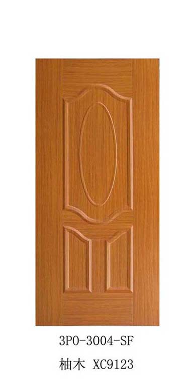 Interior door, door plate