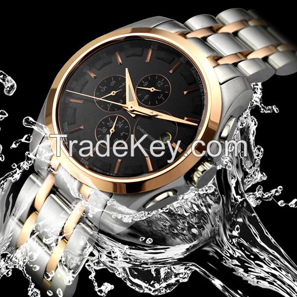 2015 hot selling autometic stainless steel case mens watch made in china