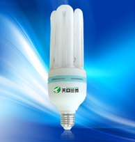4Ushape energy saving lamp