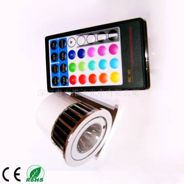 5W MR16-RGB-2 color changing led lamp