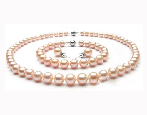 pearl necklaces