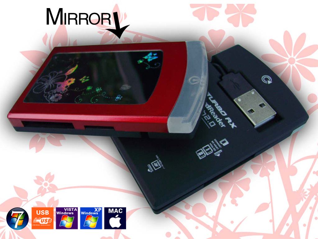 USB Mirror Card Reader