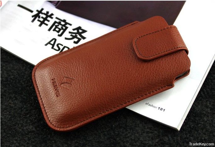 mobile leather cover