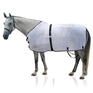 Horse sheet with belly wrap