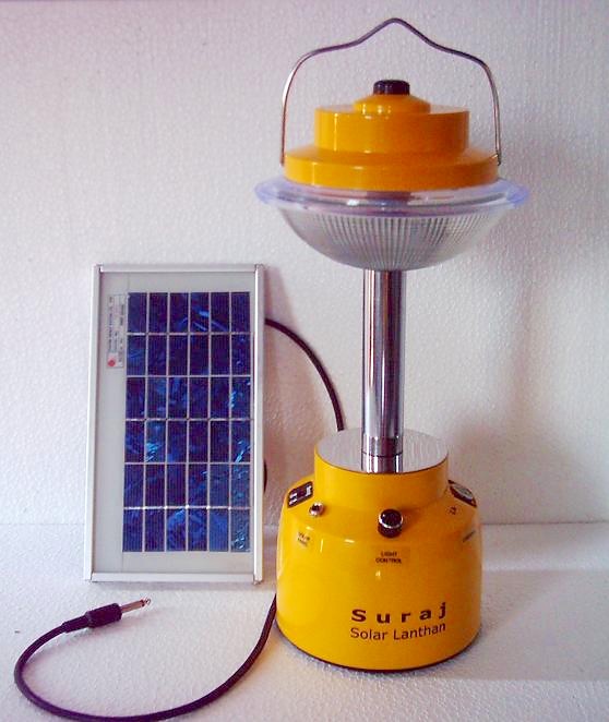 High Intensity LED based solar lantern