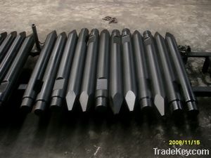 hydraulic breaker/hammer chisel, demolition tool, tool bits