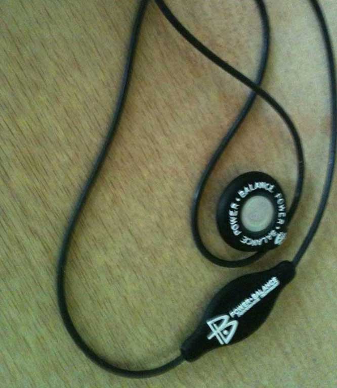 Power Balance silicone necklace