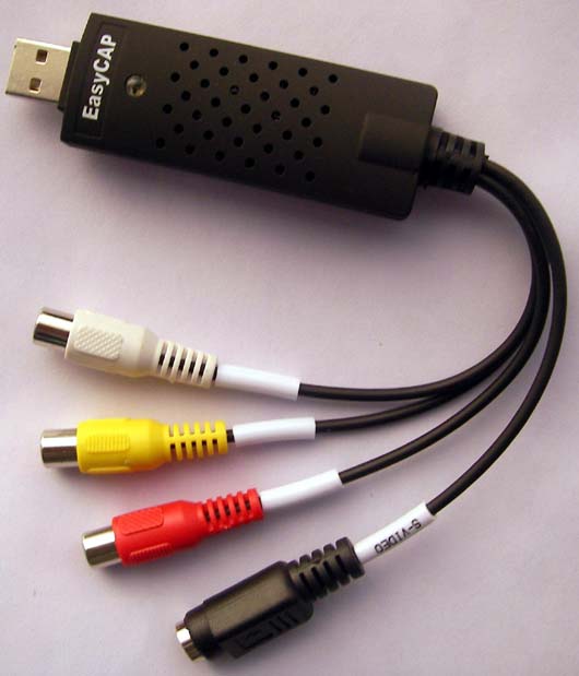 Single Channel Easycap USB Video Capture Adapter