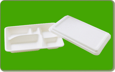 sugarcane pulp food tray