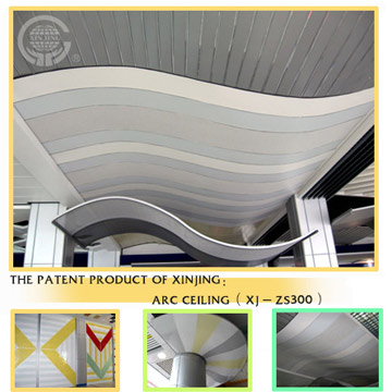 aluminum lath ceiling/strip ceiling tile
